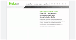 Desktop Screenshot of netz.de