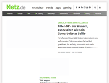Tablet Screenshot of netz.de